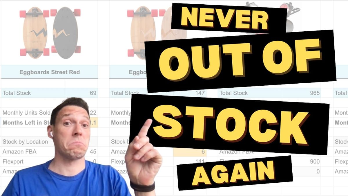 Never Out of Stock: My Simple Inventory System