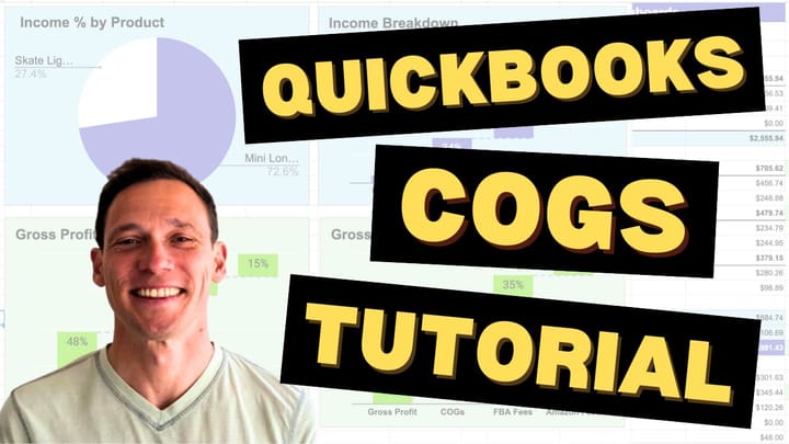 Import Cost of Goods sold from Amazon FBA to Quickbooks
