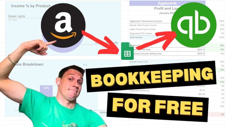 Ultimate Quickbooks Template for Amazon Bookkeeping