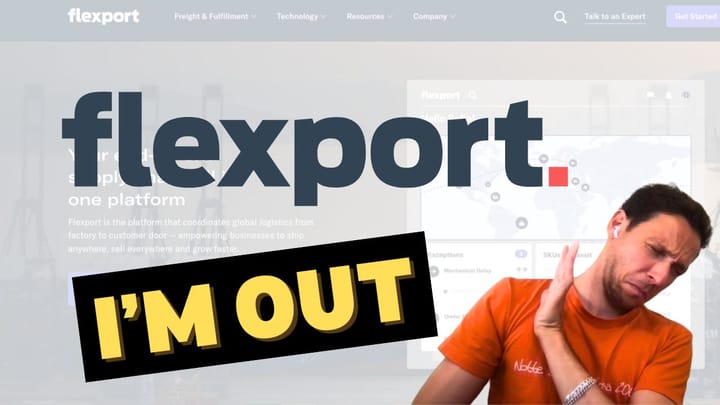 After careful analysis I'm moving out of Flexport for Amazon AWD