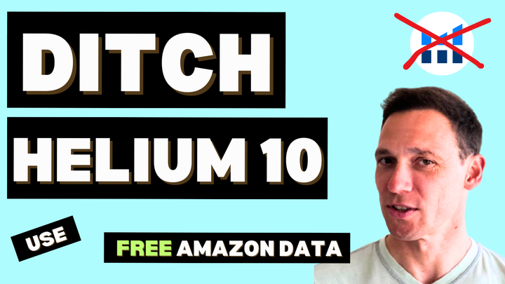 Amazon Search Query Performance gives you better keyword data than Helium10
