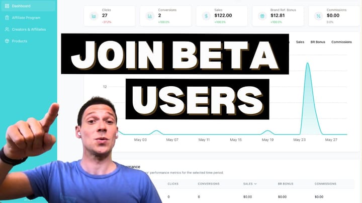 In June 2025 the Beta phase of my Amazon Affiliate Platform will start. Join the beta now